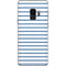 Blue and White Stripes Galaxy S9 Skin